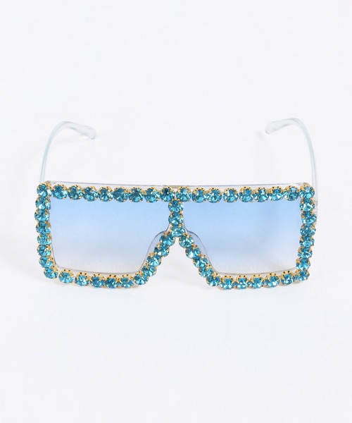 WC（ダブル シー）の「ビジューTOYグラス（サングラス・レディース・サックスブルー/ピンク・FREE）」の16枚目の写真