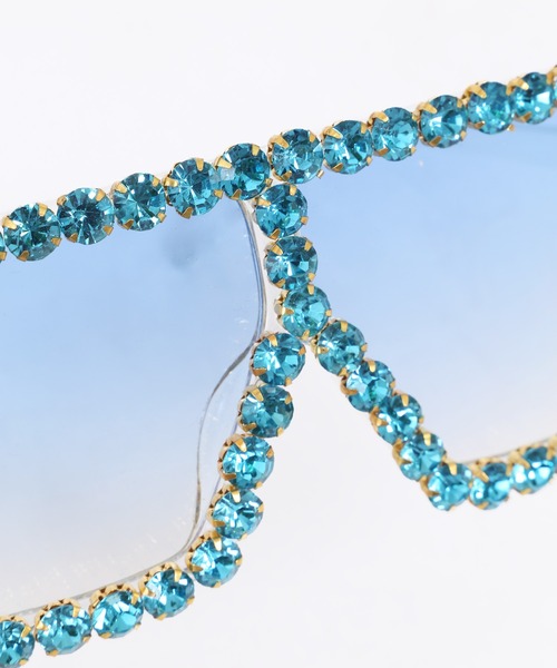 WC（ダブル シー）の「ビジューTOYグラス（サングラス・レディース・サックスブルー/ピンク・FREE）」の19枚目の写真