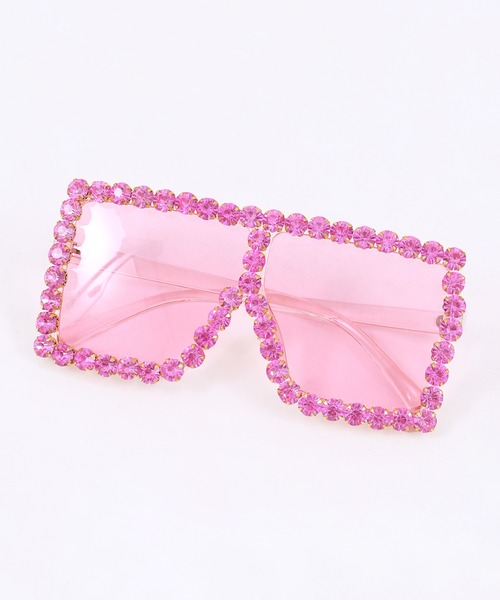 WC（ダブル シー）の「ビジューTOYグラス（サングラス・レディース・サックスブルー/ピンク・FREE）」の15枚目の写真