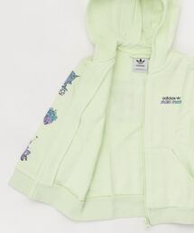 adidas（アディダス）の「グラフィック フルジップ パーカー