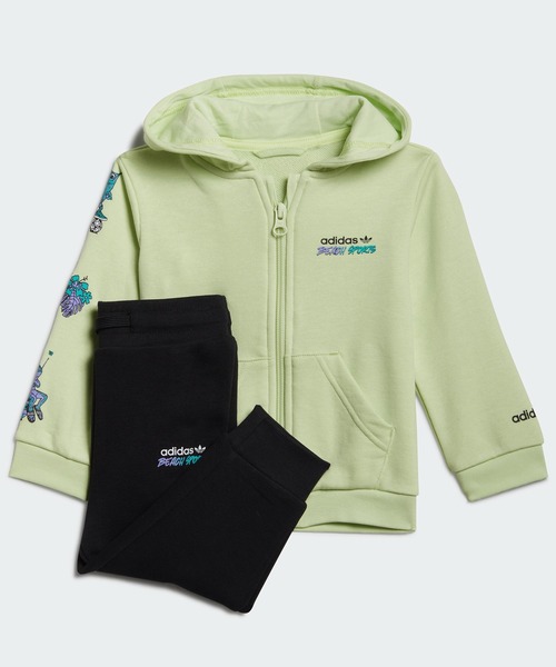 adidas（アディダス）の「グラフィック フルジップ パーカー 