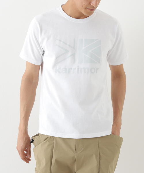karrimor(カリマー)の「【karrimor / カリマー】LOGO S/S T(Tシャツ/カットソー・メンズ・ホワイト/ブラック・MEDIUM/LARGE)」の2枚目の写真