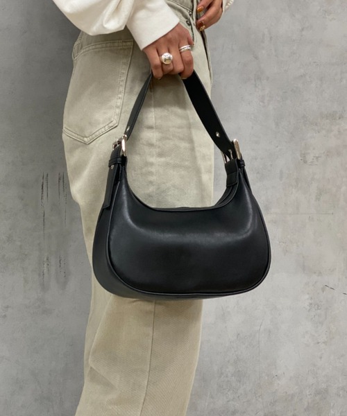 CIAOPANIC(チャオパニック)の「ワンハンドルバッグ(ショルダーバッグ・レディース・ブラック/アイボリー・FREE)」の11枚目の写真