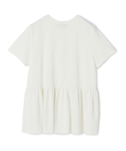 LE SOUK HOLIDAY(ルスークホリデー)の「ペプラムカットプルオーバー(Tシャツ/カットソー・レディース・ブラック/オフホワイト・M/L)」の21枚目の写真
