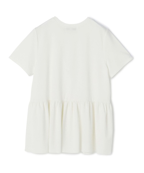 LE SOUK HOLIDAY(ルスークホリデー)の「ペプラムカットプルオーバー(Tシャツ/カットソー・レディース・ブラック/オフホワイト・M/L)」の15枚目の写真