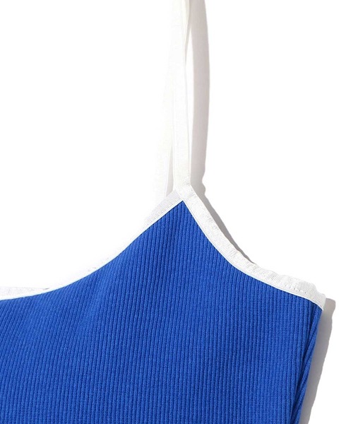 UGG(アグ)の「UGG@mos スクエアロゴ刺繍 リブキャミ / アグ スクエアロゴシシュウ リブキャミ(キャミソール・レディース・ブラック/ブラウン/ホワイト/ブルー・M/L)」の9枚目の写真