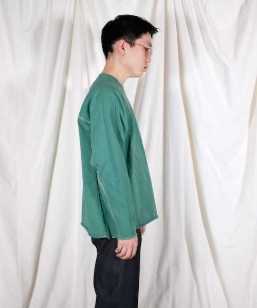 ETHOS(エトス)の「ETHOS HEAVY LL OUT(スウェット・メンズ・グリーン/イエロー・M/L)」の12枚目の写真