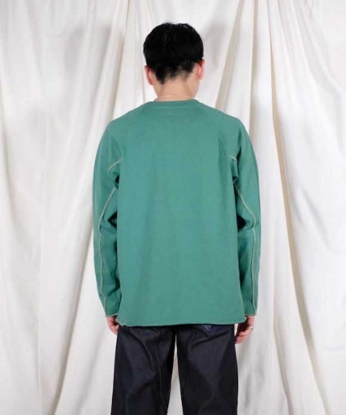 ETHOS(エトス)の「ETHOS HEAVY LL OUT(スウェット・メンズ・グリーン/イエロー・M/L)」の10枚目の写真