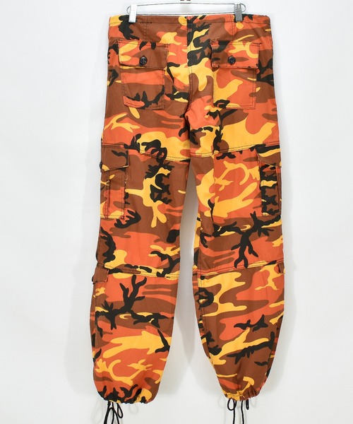 ROTHCO(ロスコ)の「【ヴィンテージ古着】ROTHCO / ロスコ 迷彩 カーゴパンツ オレンジ(カーゴパンツ・メンズ・オレンジ・X-SMALL)」の3枚目の写真
