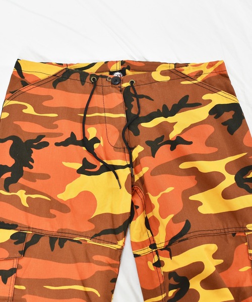 ROTHCO(ロスコ)の「【ヴィンテージ古着】ROTHCO / ロスコ 迷彩 カーゴパンツ オレンジ(カーゴパンツ・メンズ・オレンジ・X-SMALL)」の4枚目の写真