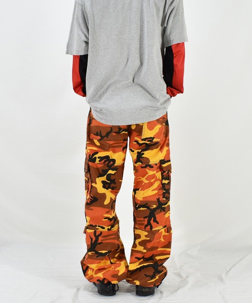 ROTHCO(ロスコ)の「【ヴィンテージ古着】ROTHCO / ロスコ 迷彩 カーゴパンツ オレンジ(カーゴパンツ・メンズ・オレンジ・X-SMALL)」の11枚目の写真