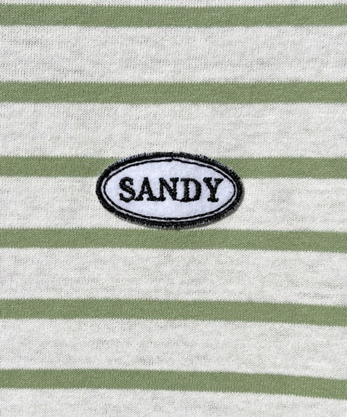 PairPair（ペアペア）の「ワンポイントロゴワッペンボーダーTEE(ユニセックス)（Tシャツ/カットソー・メンズ・ホワイト系/グリーン系/ブルー系・MEDIUM/LARGE）」の15枚目の写真