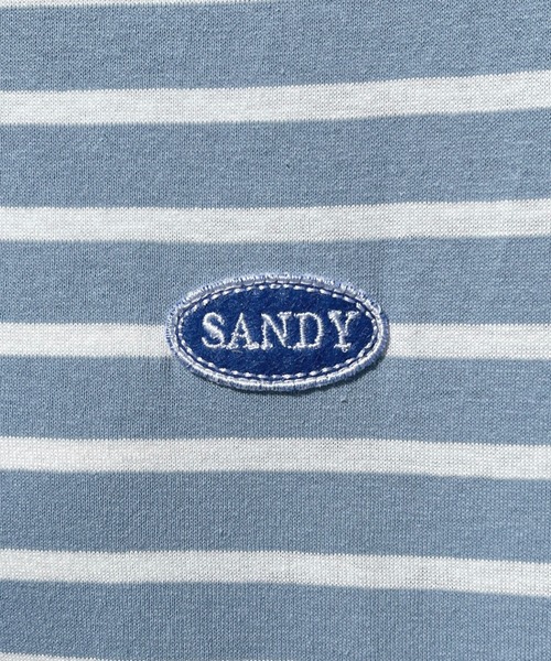 PairPair（ペアペア）の「ワンポイントロゴワッペンボーダーTEE(ユニセックス)（Tシャツ/カットソー・メンズ・ホワイト系/グリーン系/ブルー系・MEDIUM/LARGE）」の21枚目の写真