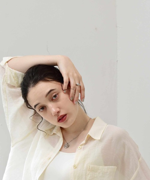 LHME（エルエイチエムイー）の「【WEB限定】”Gleam”コインネックレス/キャット/サージカルステンレス（金属アレルギー対応）【LHME / エルエイチエムイー】（ネックレス・レディース・シルバー/ゴールド・50cm）」の13枚目の写真