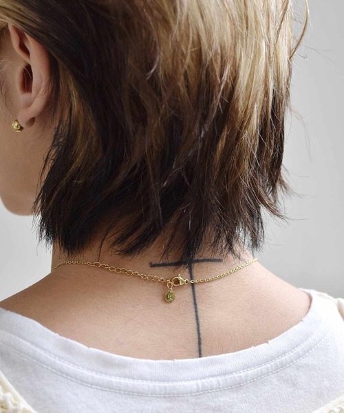 LHME（エルエイチエムイー）の「【WEB限定】”Gleam”コインネックレス/キャット/サージカルステンレス（金属アレルギー対応）【LHME / エルエイチエムイー】（ネックレス・レディース・シルバー/ゴールド・50cm）」の17枚目の写真