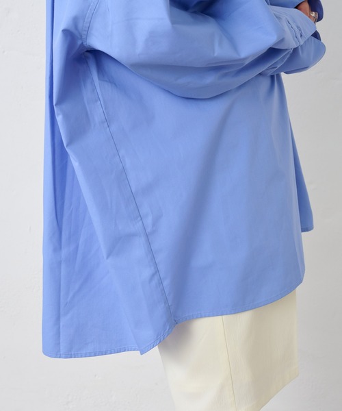 COLONY 2139（コロニートゥーワンスリーナイン）の「WEB・一部店舗限定 / タイプライターショルダースリットシャツ（シャツ/ブラウス・レディース・ホワイト/ピンク/ブルー・FREE）」の11枚目の写真