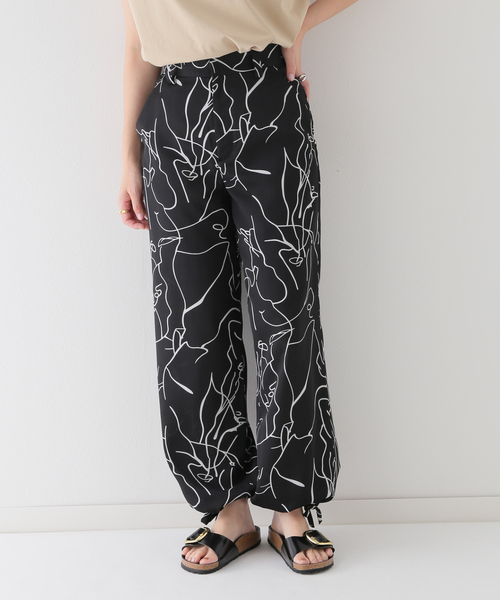 JOINT WORKS（ジョイントワークス）の「ドローイングプリントパンツ（その他パンツ・レディース・ブラック/ホワイト・FREE）」の22枚目の写真