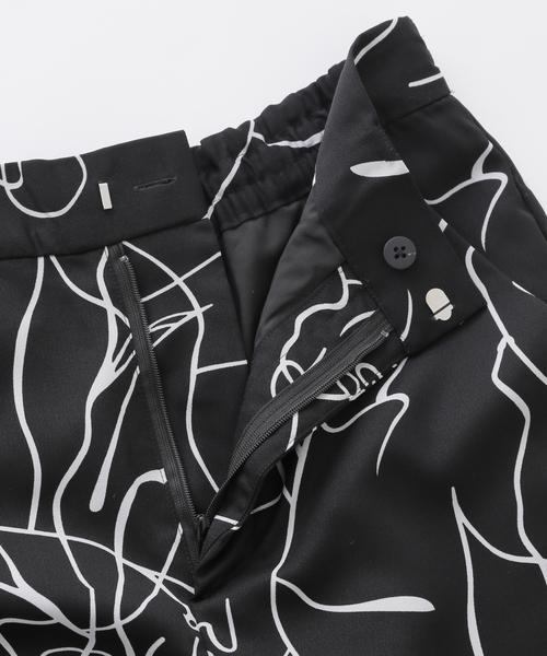 JOINT WORKS（ジョイントワークス）の「ドローイングプリントパンツ（その他パンツ・レディース・ブラック/ホワイト・FREE）」の10枚目の写真