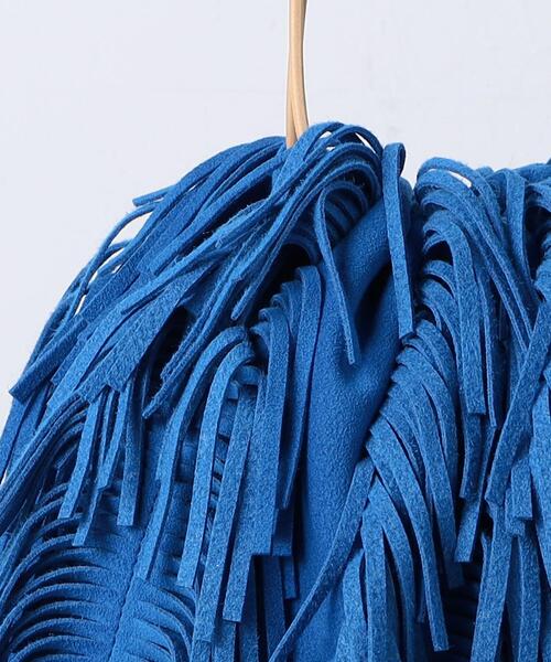 MARY AL TERNA（メアリオルターナ）の「【一部別注】＜MARY AL TERNA＞SWAY FRG バッグ（ショルダーバッグ・レディース・ライトグレー/コバルトブルー・FREE）」の7枚目の写真