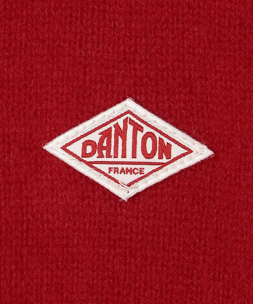 DANTON（ダントン）の「DANTON | ラムウール クルーネックニットカーディガン WOMEN（カーディガン/ボレロ・レディース・オートミール/ネイビー/ライトグレー/レッド/ブラック・34/36）」の21枚目の写真