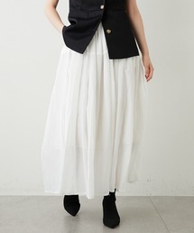 enrica（エンリカ）の「【enrica】コットンシルクスカート