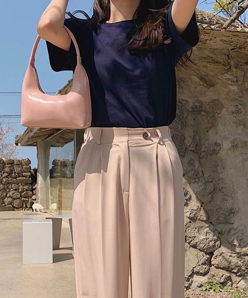 HALEY PESCA（ヘーリーペスカ）の「HALEY PESCA/スクエア コンパクトハンドバッグ（ハンドバッグ・レディース・ホワイト/ブラック/ブルー/ピンク/レッド・FREE）」の10枚目の写真