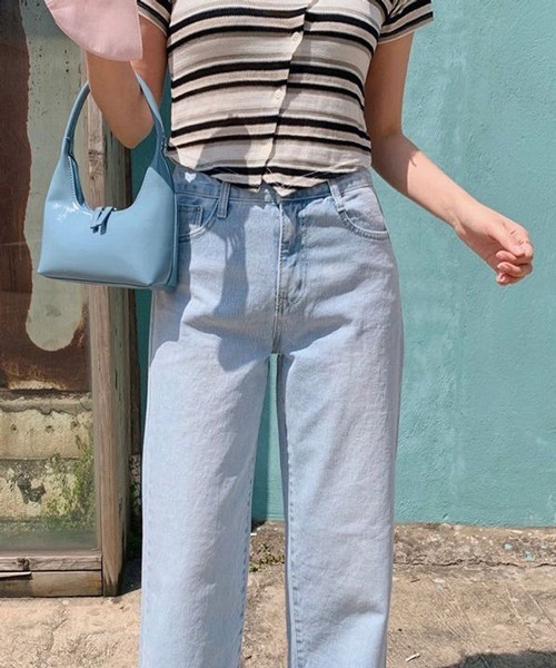 HALEY PESCA（ヘーリーペスカ）の「HALEY PESCA/スクエア コンパクトハンドバッグ（ハンドバッグ・レディース・ホワイト/ブラック/ブルー/ピンク/レッド・FREE）」の8枚目の写真