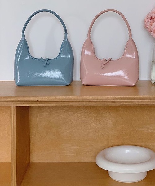 HALEY PESCA（ヘーリーペスカ）の「HALEY PESCA/スクエア コンパクトハンドバッグ（ハンドバッグ・レディース・ホワイト/ブラック/ブルー/ピンク/レッド・FREE）」の6枚目の写真