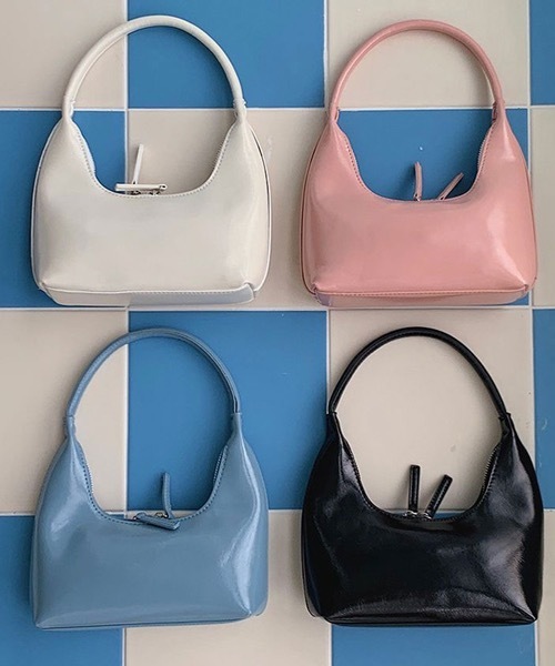 HALEY PESCA（ヘーリーペスカ）の「HALEY PESCA/スクエア コンパクトハンドバッグ（ハンドバッグ・レディース・ホワイト/ブラック/ブルー/ピンク/レッド・FREE）」の16枚目の写真