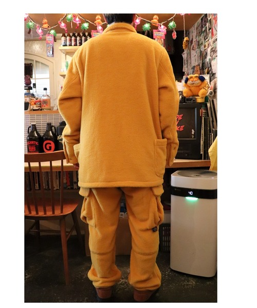 AlexanderLeeChang（アレキサンダーリーチャン）の「AlexanderLeeChang/アレキサンダーリーチャン　BLC FLEECE COVERALL JKT（カバーオール・メンズ・ブラック/ブラウン/マスタード・MEDIUM/LARGE/X-LARGE）」の21枚目の写真