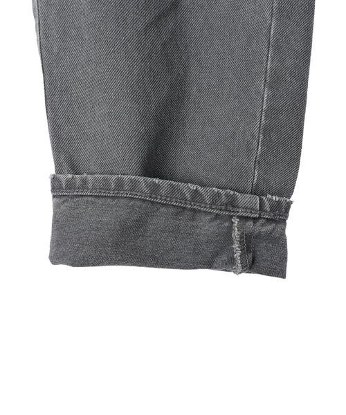 AMERICAN HOLIC（アメリカンホリック）の「マムテーパードパンツ（デニムパンツ・レディース・ナチュラル/グリーン/ライトグレー/パープル/サックスブルー/イエロー/インディゴブルー・S/M/L）」の21枚目の写真