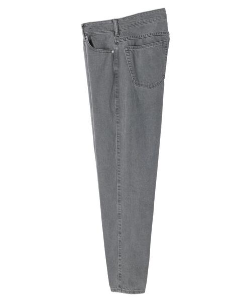 AMERICAN HOLIC（アメリカンホリック）の「マムテーパードパンツ（デニムパンツ・レディース・ナチュラル/グリーン/ライトグレー/パープル/サックスブルー/イエロー/インディゴブルー・S/M/L）」の20枚目の写真