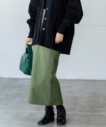 THE SHOP TK  | 【スッキリシルエット】ベイカーナロースカート(スカート)