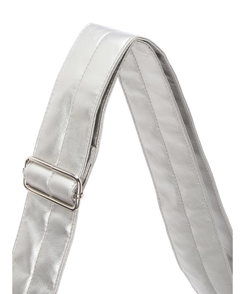 koe（コエ）の「フェイクレザーワンショルダーバッグ＊（ショルダーバッグ・レディース・ブラック/ダークグリーン/シルバー・FREE）」の14枚目の写真