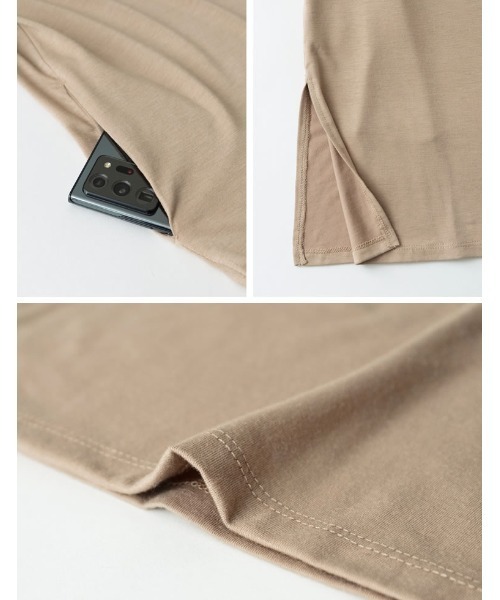 Re:EDIT（リエディ）の「[シリーズ累計7万枚HIT][UVカット][接触冷感][洗濯機で洗える][大きいサイズ有]2丈から選べるロングカーディガン（カーディガン/ボレロ・レディース・ブラック/モカ/ブラック系その他/ブラウン系その他/ベージュ系その他/ライトベージュ/ブラウン/テラコッタ/ブラウン系その他2/オレンジ系その他・MEDIUM/LARGE/X-LARGE）」の12枚目の写真