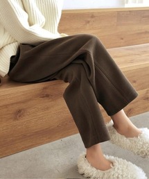 コーデュロイテーパードイージーパンツ