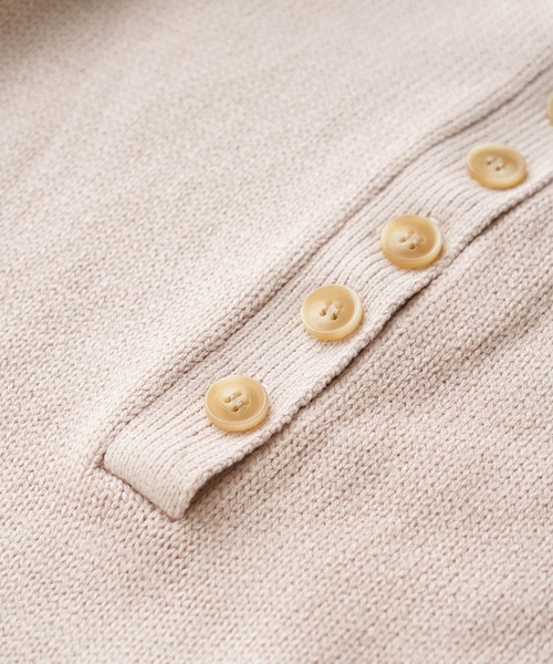ROPE' PICNIC(ロペピクニック)の「【WEB限定】バックボタンリラックスニットワンピース(ワンピース・レディース・ブラック/ブラウン/ピンク系その他2・38)」の8枚目の写真