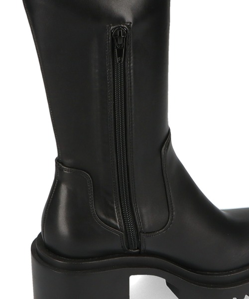 ORiental TRaffic(オリエンタルトラフィック)の「厚底ストレッチロングブーツ/21505(ブーツ・レディース・ブラック・S/M/L/LL)」の7枚目の写真