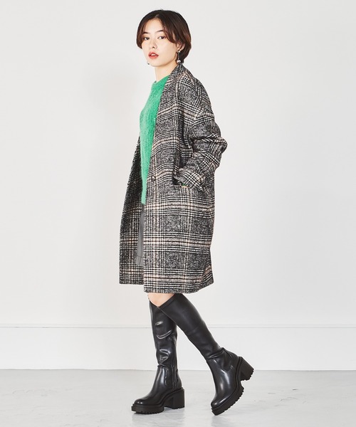 ORiental TRaffic(オリエンタルトラフィック)の「厚底ストレッチロングブーツ/21505(ブーツ・レディース・ブラック・S/M/L/LL)」の13枚目の写真