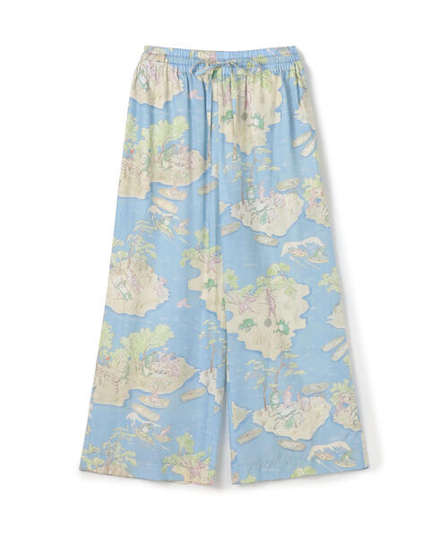 TOMORROWLAND (トゥモローランド)の「m's braque キュプラコットン イージーワイドパンツ(その他パンツ・メンズ・ブルー系その他2/グレー系その他2・FREE)」の2枚目の写真