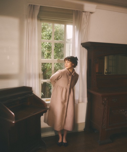 MIRO AMURETTE（ミロアミュレット）の「paris feminine coat（その他アウター・レディース・グレイッシュベージュ・FREE）」の2枚目の写真