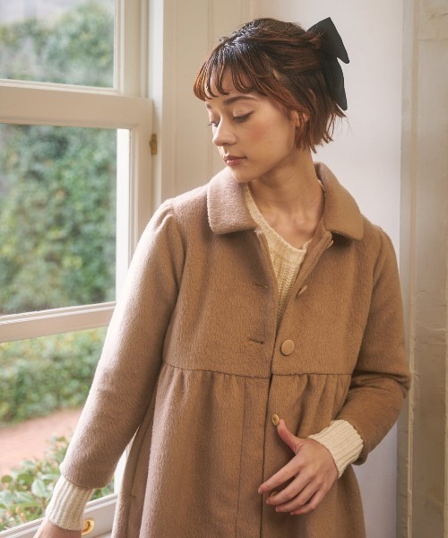 MIRO AMURETTE（ミロアミュレット）の「paris feminine coat（その他アウター・レディース・グレイッシュベージュ・FREE）」の5枚目の写真