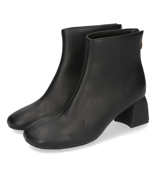 WA ORiental TRaffic（ダブルエーオリエンタルトラフィック）の「ラウンドトゥ変形ヒールブーツ 22407（ブーツ・レディース・ブラウン/ベージュ/ブラック・S/M/L/LL/3L/SS）」の4枚目の写真