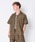 BEDWIN & THE HEARTBREAKERSixhEB Ah U n[guCJ[Yj́uS/S OPEN COLLAR JACQUARD SHIRT 'CAMERON'iVc/uEXjvbS[h