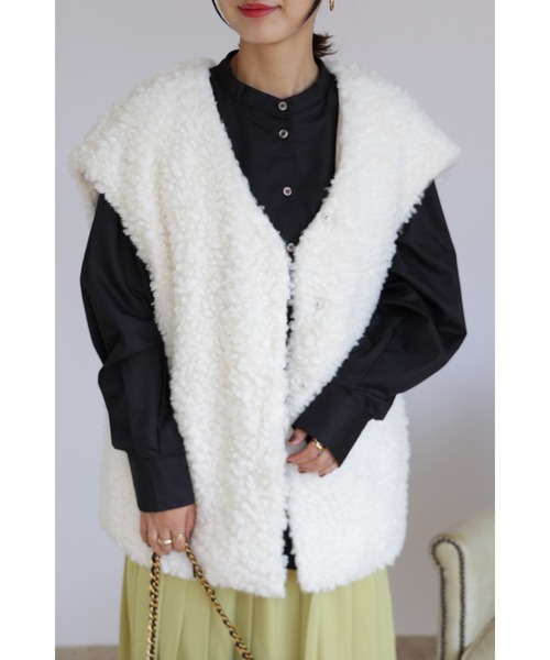 ドゥロワー drawer アコーディオンプリーツスカート