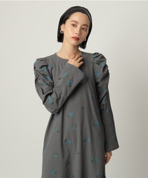 CADUNE（カデュネ）の「花柄刺繍ワンピース（ワンピース）」 - WEAR