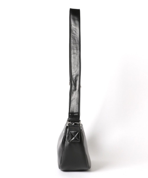 repipi armario（レピピ アルマリオ）の「PUラウンドショルダー（ショルダーバッグ・キッズ・グレー/ブラック/ホワイト・FREE）」の5枚目の写真