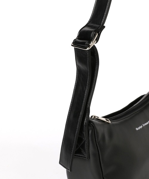 repipi armario（レピピ アルマリオ）の「PUラウンドショルダー（ショルダーバッグ・キッズ・グレー/ブラック/ホワイト・FREE）」の8枚目の写真