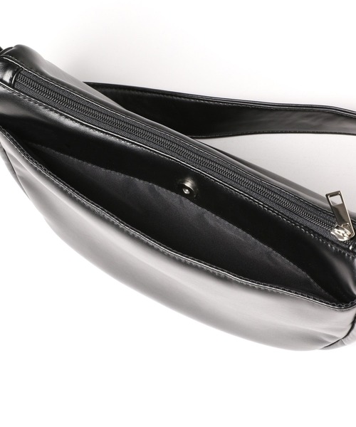 repipi armario（レピピ アルマリオ）の「PUラウンドショルダー（ショルダーバッグ・キッズ・グレー/ブラック/ホワイト・FREE）」の11枚目の写真