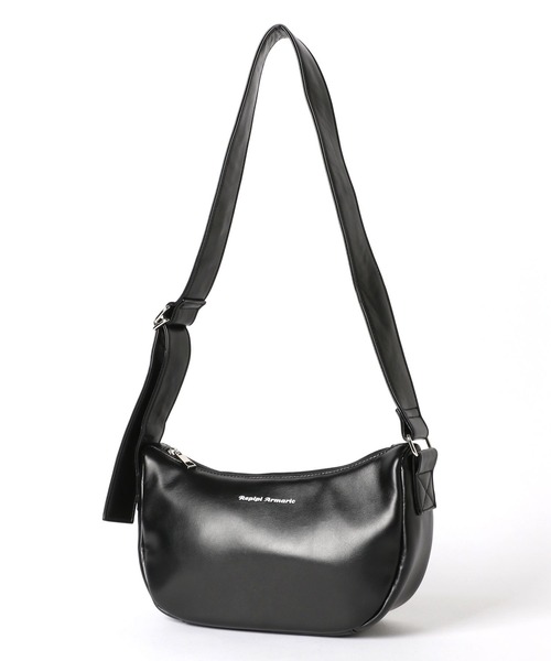 repipi armario（レピピ アルマリオ）の「PUラウンドショルダー（ショルダーバッグ・キッズ・グレー/ブラック/ホワイト・FREE）」の19枚目の写真